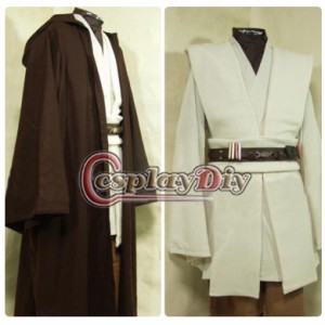 高品質 高級コスプレ衣装 スターウォーズ 風 オビーワン Kenobi ジェダイ タイプ Star Wars Obi-Wan Kenobi Jedi Tunic Costume