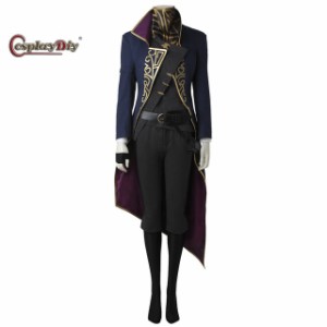 高品質 高級コスプレ衣装 ディスオナード 2 風 女王 エミリー タイプ オーダーメイド Dishonored 2 Queen Emily Cosplay Costume