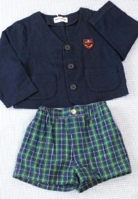 ミキハウス MIKIHOUSE フォーマル スーツ 95cm 男の子 キッズ 子供服 中古