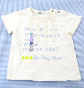 ラグマート RAGMART 半袖Tシャツ 90cm トップス 女の子 キッズ 子供服 中古