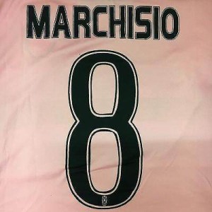 子供用 K116 16 ユベントス MARCHISIO*8 マルキジオ ピンク ゲームシャツ パンツ付 /サッカー/キッズ/ジュニア/ユニフォーム 