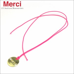 メール便送料無料 メルシー MERCI レディース アクセサリー チョーカー ネックレス ブレスレット ロゴ コイン パリ フランス