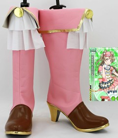 人気商品！ LoveLive!ラブライブ！ 南ことり 4月フルーツパーラー編 覚醒後 コスプレブーツM-2050