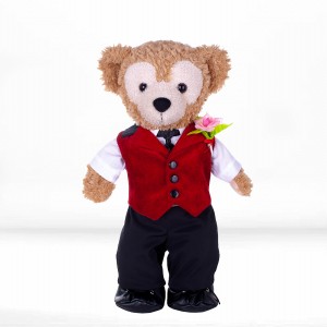 ダッフィーコスチューム かっこいいスーツ★ウェディング wedding 衣装 duffy ディズニー Disner Bear ダッフィー洋服