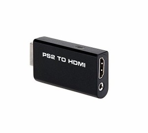 PS2専用 HDMI変換アダプタ PS2 AV to HDMI 変換コンバータ HDMI映像480i/480P/576i出力対応  3.5mm音声出力