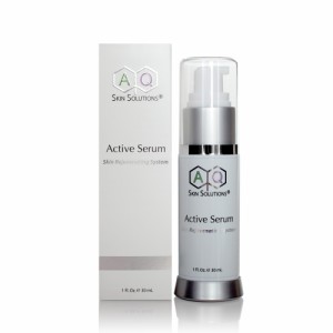 【2個セット】Active Serum　グロースファクターの美容液　AQアクティブセラム