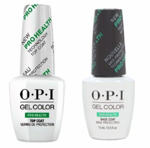 ＯＰＩ オーピーアイ ジェルネイル プロヘルス トップコート＋ベースコート topcoat＋basecoat 各15ml GC040+GC020 送料無料 新品 