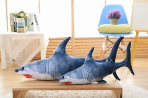 【送料無料】サメ　ぬいぐるみ　鮫　抱き枕　さめ　クッション　誕生日　プレゼント　大きい縫いぐるみ　人気　120ｃｍ