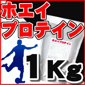 ホエイプロテイン１００％１ｋｇ【送料無料】