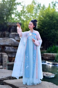 中華服 仙女服 漢服 唐装 古代宮廷風 コスプレ衣装 女性 写真撮影 ステージ衣装 学園祭 美人服 レディース服 古典 可愛い 制服 イベント