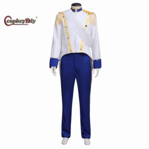 高品質 高級コスプレ衣装 ディズニー リトルマーメイド 風 エリック王子 タイプ オーダーメイド Prince Eric Costume Adult Men 