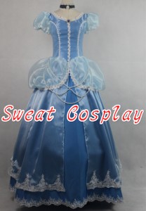 高品質 高級コスプレ衣装 ディズニー 風 シンデレラ プリンセス タイプ オーダーメイド ドレス Princess Dress Cartoon Cinderella Dress