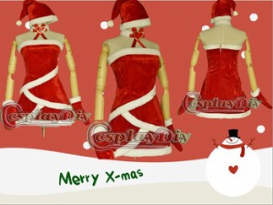 高品質 高級コスプレ衣装 セクシー サンタ コスチューム クリスマス パーティー Custom made lovely Christmas cosplay costume