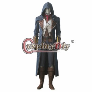 高品質 高級コスプレ衣装 アサシンクリード 風 オーダーメイド Assassins Creed Unity Arno Victor Dorian Outfit Adult Mens Halloween