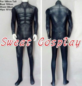 高品質 高級コスプレ衣装 バットマン 風 オーダーメイド ボディースーツ コスチューム batman suit with muscle effect spandex lycra