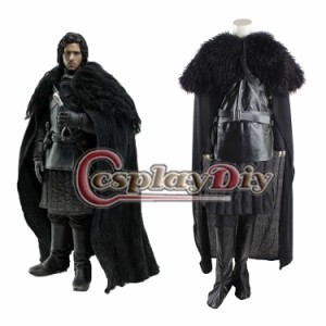 高品質 高級コスプレ衣装 ゲーム・オブ・スローンズ 風 オーダーメイド Deluxe Game of Thrones Jon Snow Cosplay Costume Version 3