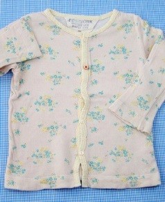 FITH フィス カーディガン 120cm ベージュ系 トップス 女の子 キッズ 子供服 中古