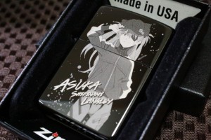 【エヴァZIPPO】エヴァンゲリオン 新劇場版アスカ 限定シリアルナンバー入り 人気 プレゼント エヴァジッポ ジッポエヴァ 送料無料 ライ