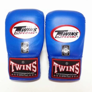 新品 正規 TWINS 本格 パンチンググローブ 青 /サイズ/選択/ 大人/新品/ムエタイ/本革製/ゴム