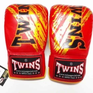 新品 正規 TWINS 本格 パンチンググローブ TW赤金 /色選択 /大人/新品/ムエタイ/本革製/ゴム