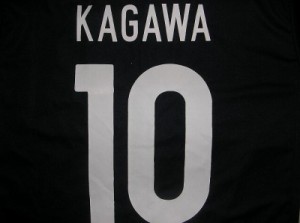 大人用 A044 17 日本代表 KAGAWA*10 香川 真司 青 ゲームシャツ パンツ付 /サッカー/チームオーダー/ユニフォーム /上下セット