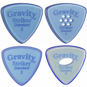 GRAVITY GUITAR PICK/GSRS2P,GSRS2PM,GSRS2M,GSRS2PEアクリルピック Striker Standard【メール便発送代引き不可】