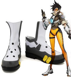 コスプレ靴 オーバーウォッチ Overwatch トレーサー (Tracer) コスプレブーツm2964