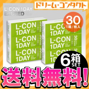 ◇エルコンワンデーエクシード 30枚入 6箱 1day コンタクトレンズ