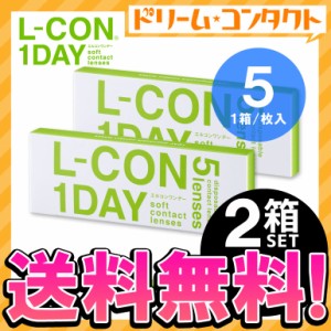 全品ポイント10％UP！13日23:59迄◇ エルコンワンデー《5枚入》 2箱 クリアコンタクトレンズ シンシア コンタクトレンズ 1day ワンデー 