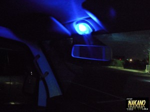 ●軽トラ用 LEDルームランプ ブルー 12V 2ヶ入り 軽四 軽トラなどのルームランプ 室内灯 