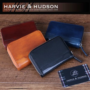 HARVIE&HUDSON ハービーアンドハドソン イタリアキャピタルレザー カードケース アコーディオン 選択 HA-5005 定価11880円