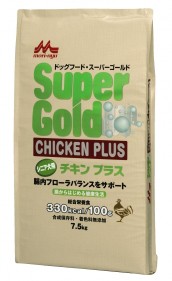 【森乳サンワールド】スーパーゴールド　チキンプラス　シニア犬用　７．５ｋｇ