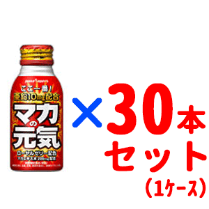 【ポッカサッポロ】マカの元気ドリンク＜100ml×6本＞×5パック【合計30本・１ケース】