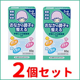 【まとめ買い！2個セット！】【宇津救命丸】宇津こども整腸薬TP 60g×2個【指定医薬部外品】