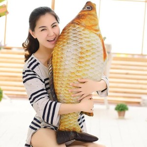 魚 ぬいぐるみさかな　面白い　おもちゃ寝るときに抱き枕として寝れば 120cm