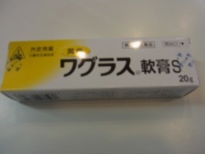 【第2類医薬品】即発送　20ｇ　特典付　剤盛堂　ホノミ漢方　宅配便　送料無料　黄色ワグラス軟膏S　20ｇ　わぐらす　なんこう　