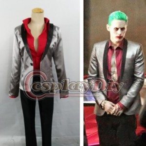 高品質 高級コスプレ衣装 バットマン 風 ジョーカー タイプ オーダーメイド Suicide Squad Jared Leto Batman Joker Costume Suit