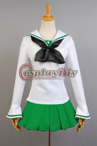 高品質 高級コスプレ衣装 アニメ ガールズ＆パンツァー 風 制服 コスチューム オーダーメイド 仮装 パーティー