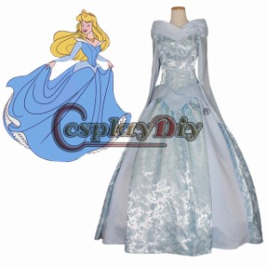 高品質 高級コスプレ衣装 眠れる森の美女 風 オーロラ姫 タイプ オーダーメイド ドレス Sleeping Beauty Princess Aurora Fancy Dress