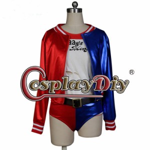 高品質 高級コスプレ衣装 バットマン 風 ハーレー・クィン タイプ ジャケット Batman Suicide Squad Harley Quinn Cosplay Jacket