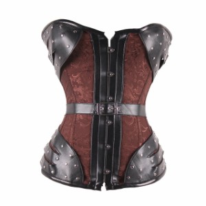 高品質 高級コスプレ衣装 セクシー コルセット オーダーメイド コスチューム Sexy Medieval Gothic Vintage Court Steampunk Body Waist