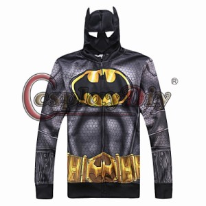 高品質 高級コスプレ衣装 バットマン 風 オーダーメイド ー ジャケット コスチューム Batman Jacket Costume Adult Men Halloween