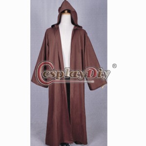 高品質 高級コスプレ衣装 スターウォーズ 風 ローブ Star Wars Cloak Brown Robe Cape For Jedi Obi Wan Kenobi Obi Wan 
