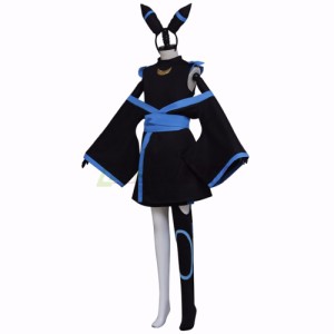 高品質 高級コスプレ衣装 ポケモン 風 オーダーメイド コスチューム Pokemon Umbreon Cosplay Outfit Costume 