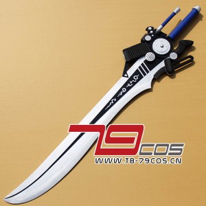 高品質 高級 コスプレ道具 オーダーメイド ファイナルファンタジー XIII FF13 風 武器 ライトニング 剣 シルバーソード（模造）Ver.7