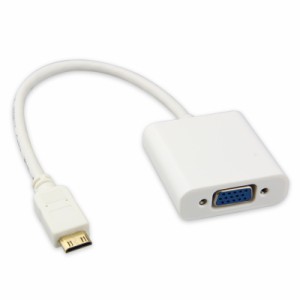 1080Pサポート仕様☆mini HDMI to VGA 変換アダプタ