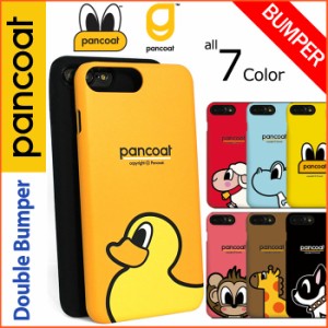 ★送料無料(速達メール便) pancoat Character Double Bumper ケース iPhone SE第3世代 SE3 SE第2世代 SE2 8 7 Plus