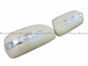 BRIGHTZ ウィッシュ 10系 LED ウィンカーミラーカバー 未塗装 ペイントタイプ MIR−SID−155