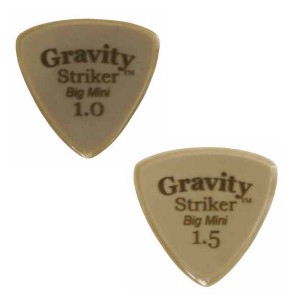 GRAVITY GUITAR PICK/GGSRB10,GGSRB15 Gold Striker Standard Big Mini【グラビティギターピック】【メール便発送代引き不可】