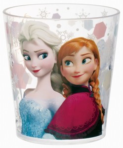 ◆【アナと雪の女王】アクリルコップ【アナ、エルサ】【ディズニーアニメキャラ】プレゼント、お土産,キャラクターグッツ通販、(A93)